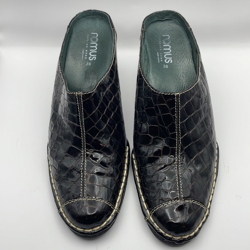 EUC Romus comfortable western mules EU 38